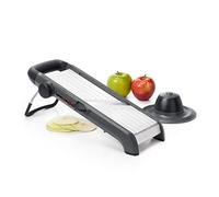 OXO Good Grips - Affettatrice professionale per frutta e verdura 2.0 con lame giapponesi in acciaio inox, colore: grigio