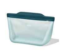 OXO Good Grips - Borsa riutilizzabile in silicone - Stand-Up Quart (946 ml) - Laguna