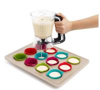 Oxo good grips dispenser di precisione per pastella con beccuccio in silicone