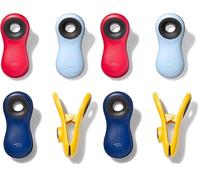 OXO Good Grips Mollette multiuso magnetiche - 4 pezzi assortiti (Confezione da 2)