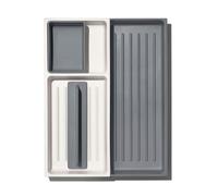 OXO Good Grips - Organizer espandibile per cassetti da cucina | Vassoio porta utensili ideale per utensili e piccoli utensili, divisori regolabili, portaoggetti da cucina, salvaspazio