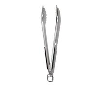 OXO Good Grips Pinze per Griglia Antiruggine e con Apribottiglie integrato in Acciaio inossidabile
