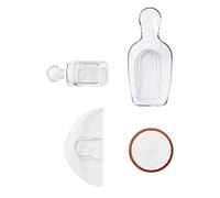 OXO Good Grips POP Accessories - Set di 4 pezzi, plastica senza BPA, trasparente