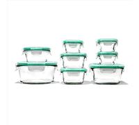 OXO Good Grips - Set di 16 contenitori in vetro Smart Seal Everyday