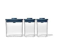 OXO Good Grips - Set di 3 contenitori per pop, edizione limitata, colore: Blu tempesta