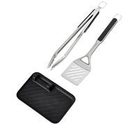 OXO Good Grips - Set di 3 pinze per grigliare, colore: nero