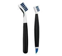 OXO Good Grips - Set di spazzolini per la pulizia profonda delle superfici, blu