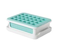 OXO Good Grips Vaschetta per ghiaccio da freezer con coperchio in