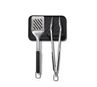 OXO Outdoor Set 3 Utensili Barbecue con Supporto