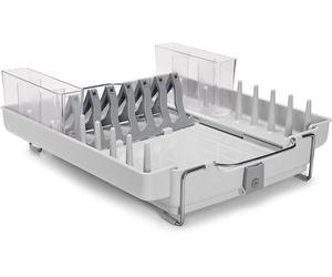 OXO Pieghevole Scolapiatti Cremagliera Plastica Impugnature Buone Cucina Casa