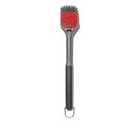 OXO, Spazzola per griglia in nylon e acciaio inox, grigia, per pulire a freddo