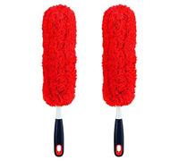 OXO Spolverino a mano in microfibra (set da 2), in poliestere, morbido, 325 ml, per la pulizia, flessibile, lavabile, per spolverare