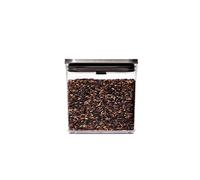 OXO Steel Contenitore Alimentare POP, Sezione Rettangolare, Altezza Ridotta, 1.6 l