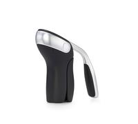 OXO SteeL Verticale cavatappi a leva con tagliacapsule rimovibile, argento