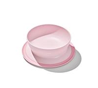 OXO Tot Stick and Stay - Ciotola con ventosa, motivo floreale