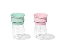 OXO Tot Transitions 360 - Tazza da 255 ml, opale e fiore, confezione da 2