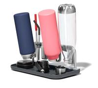 OXO x Good Grips Rastrelliera per Bottiglie con Telaio in Alluminio, Black, One Size