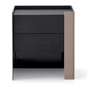 OXOAMP Comodino Comodino Portatile in Stile Moda Unico for Il Comodino del Divano 'Hotel, della Camera da Letto di casa Soggiorno(Right Cabinet)