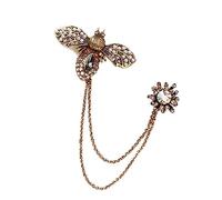 OXOAMP Moda Spille con Nappe in Metallo for Donna e Uomo Decorazione for Abiti Spille con Strass Ape Accessori in Stoffa Spilla for Donna Spille e Fermagli Gioiello