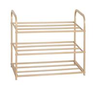 OXOAMP Scarpiere Scaffale for scarpe in ferro battuto a 3 livelli, scaffale for riporre le scarpe in metallo, for ingresso, corridoio, camera da letto, scarpiera Entrata