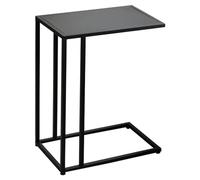 OXOAMP Tavolini bassi Tavolo da pranzo semplice in metallo con estremità laterale, tavolino rettangolare for il tempo libero, tavolo da cocktail for divano del soggiorno Ufficio