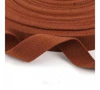 OXOLAMRIN Cinghia in nylon, Cinghia in fettuccia di cotone 3 metri multicolore, larghezza 2,5-3,8 cm(Coffee,Wide 3.8cm)