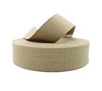 OXOLAMRIN Cinghia in nylon, Cinghia in fettuccia di cotone poliestere 32 mm 10 iarde multicolore(Khaki)