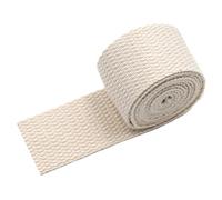 OXOLAMRIN Cinghia in nylon, Cinghia in tessuto for borse sedie manici poliestere cotone multicolor taglie multiple(Beige,20mm x 10Yards)