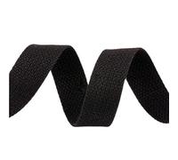OXOLAMRIN Cinghia in nylon, Cinturino in fettuccia di cotone e poliestere da 20 mm multicolore(Black)