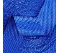 OXOLAMRIN Cinghia in nylon, Cinturino in nylon da 5 iarde largo 25 mm multicolore(Blue)