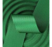 OXOLAMRIN Cinghia in nylon, Cinturino in nylon da 5 iarde largo 25 mm multicolore(Grass Green)