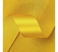 OXOLAMRIN Cinghia in nylon, Cinturino in nylon di cotone 25 mm 5 iarde 0,7 multicolore(Golden)