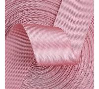 OXOLAMRIN Cinghia in nylon, Cinturino in nylon di cotone 25 mm 5 iarde 0,7 multicolore(Pink)
