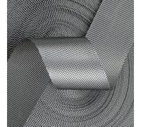 OXOLAMRIN Cinghia in nylon, Cinturino in nylon largo 25 mm, 5 iarde, multicolore(Dark Grey)