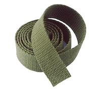 OXOLAMRIN Cinghia in nylon, Fettuccia in cotone e nastro in twill multicolore di larghezze multiple for sedie imbottite con cinghie for borse(Army Green,38 mm)