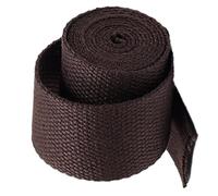 OXOLAMRIN Cinghia in nylon, Fettuccia in cotone e nastro in twill multicolore di larghezze multiple for sedie imbottite con cinghie for borse(Coffee,50 mm)