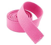 OXOLAMRIN Cinghia in nylon, Fettuccia in cotone e nastro in twill multicolore di larghezze multiple for sedie imbottite con cinghie for borse(Pink,38 mm)