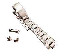 OXOLAMRIN cinturino in acciaio inossidabile, Bracciale con cinturino for orologio Oyster con rivetto in acciaio inossidabile 317L di lusso da 20 mm