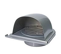 OXOLAMRIN Coperchio Rotondo in Metallo per la Presa d'Aria, Presa d'Aria, Cappa in Acciaio Inossidabile di Tipo N, Presa d'Aria Esterna for Ventilazione, Copertura Antivento e Antipioggia(150mm)