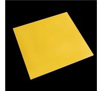 OXOLAMRIN Lastra in Fibra di Vetro, 3240 Foglio in Fibra di Vetro epossidica for Parti automobilistiche, vassoi Decorativi Gialli, Diverse Dimensioni(200x200x0.5mm)