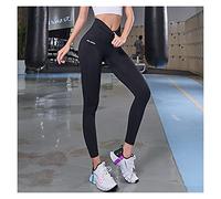 OXOLAMRIN Leggings da Yoga, Leggings da Yoga contenitivi a Vita Alta Donna, Push-up, Multicolore, Taglie Multiple(Black,L)