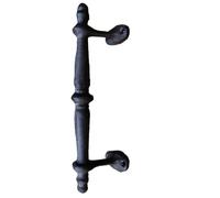 OXOLAMRIN porte a mano, tetto a mano, Antiquariato da 9 pollici for giardino/armadio/casa, maniglia for porta for cancello resistente in ghisa con raccordi di montaggio