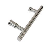 OXOLAMRIN porte a mano, tetto a mano, Maniglia for porta in vetro del bagno, maniglia for porta asciugamani, cromatura lucida, sostituzione del set di maniglie for porta push e pull(600mm)