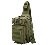 OXOLAMRIN Scatole per attrezzi da pesca, Borsa a tracolla da pesca for uomo, multicolore(Green)