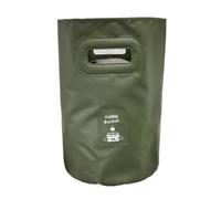 OXOLAMRIN Scatole per attrezzi da pesca, Il secchio pieghevole è disponibile in multicolore e nelle dimensioni 15L 20L(20L-green)