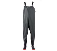 OXOLAMRIN Stivali da pesca, Stivali da pesca for uomo e donna, con suola in nylon e PVC, multicolore, taglie 6-9(Green,7)