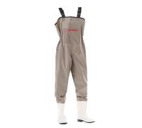 OXOLAMRIN Stivali da pesca, Stivali da pesca Hip Waders color cachi, diverse misure(4.5)