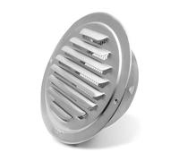 OXOLAMRIN Uscita di Parete Circolare in Acciaio Inossidabile Cucina Camera da Letto Bagno con persiane antiritorno(150mm 5.9in)