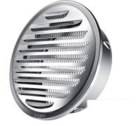 OXOLAMRIN Uscita di Parete Circolare in Acciaio Inossidabile Esterno for soffitto della Cucina di casa e Ufficio, Prese d'Aria Rotonde, condotti Piatti, Copertura di Ventilazione(70mm 2.7in)