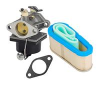 OxoxO 640065 640065A Carburatore con Gas per Tecumseh OHV110 OHV115 OHV120 e Filtro Air 36356 Pre Filter 36357